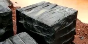 Black Granite Rough Block