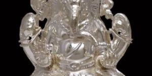 Silver Ganesh Statue