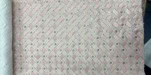 Embroidered Silk Fabric