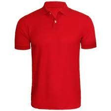 Mens Plain Polo Neck T Shirt