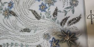 Hand Embroidered Fabric