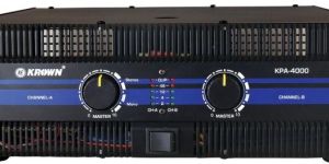 Power Amplifier Dual Channel 4000 Watt