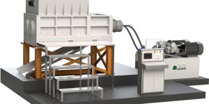 Twin Shaft Shredder Machine