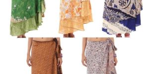 Recycle Silk Skirt