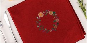 Hand Cotton Embroidered Napkin