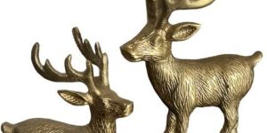 Aluminium Deer Statue