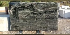 Black Zebra Marble Slab