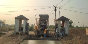 RCC Trimix Road Construction Labour Work