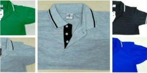 Plain PolyCot Tipping T-shirts