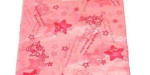 Floral Print Plastic Bag