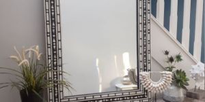 Bone Inlay Mirror