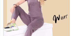 Ladies Printed Tencel Night Suit