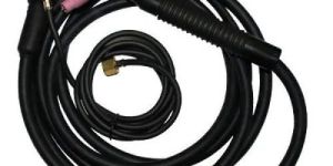 26V 4MT Black Handle Single Cable Tig Torch