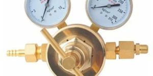 Double Meter Brass Regulator