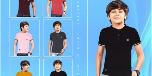 Boys High Neck T-shirt