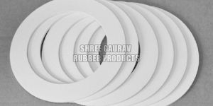 White Round Silicone Rubber Gasket