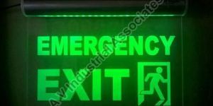 LED Emergency Exit Sign Boards