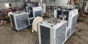 Hindmade Automatic Paper Glass Making Machine