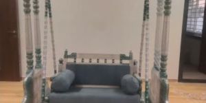 Two Seater Wooden Swing