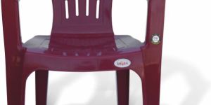Maxima Red Durable Plastic Chair