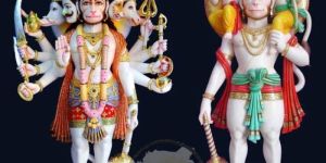 Marble Hanuman Statue