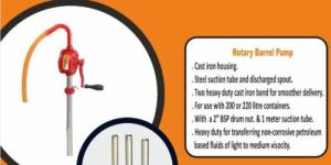 Rotary Barrel Pumps