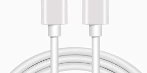 White Data Cable