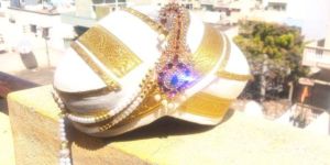 Special Ramraj Cotton Wedding Turban