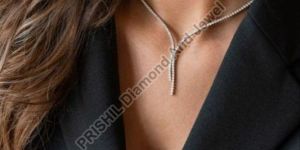 Pave Diamond Necklace