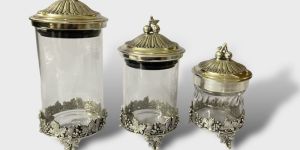 Decorative Glass Jar