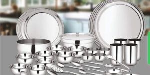 Stainless Steel Dinner Set