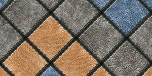 7008 Digital Vitrified Parking Tile