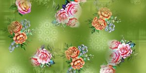 Georgette Floral Printed Fabric