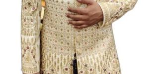 Silk Wedding Sherwani Fabric