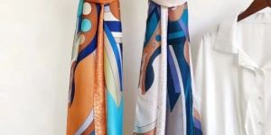 Stylish Long Silk Scarves