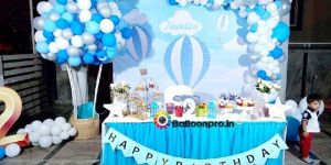 Hot Air Balloon Theme Decoration