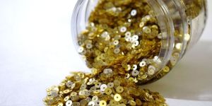 4mm Flat Circle Recycled Sequins