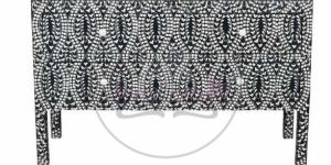 Geometric Design 2 Drawer Chest