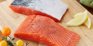 Fresh Salmon Fish Fillet