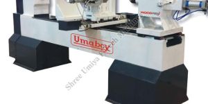 Mild Steel CNC Wood Turning Lathe Machine