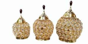 Decorative Crystal Diya