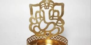 Iron Ganesh Shadow Diya