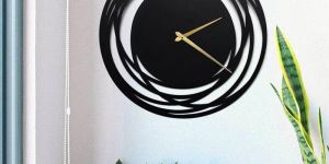 Metal Wall Clock