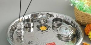 Stainless Steel Pooja Thali
