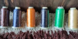 Multicolor Dyed Viscose Embroidery Thread