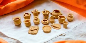 Indian Toy Miniature Kitchen Set