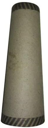 Black Zebra Textile Paper Cone