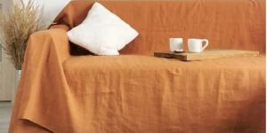 Single Milled Plain Sofa Throw Blanket
