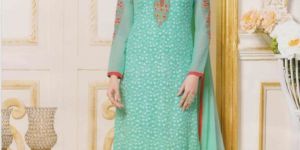 Ladies Party Wear Embroidery Suit