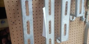 GI Slotted Wall Bracket